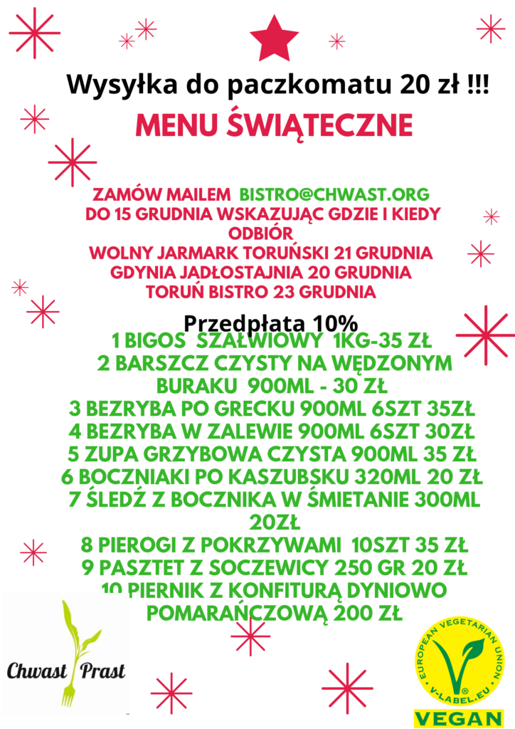 Boże Narodzenie 2025 - Chwast Prast